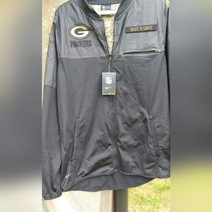 Nike salute to service jacket size medium Green Bay Packers NWT